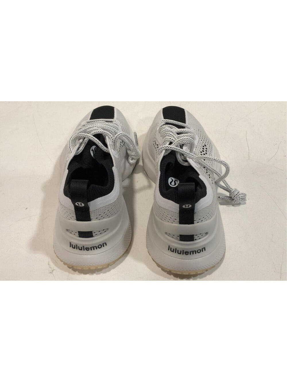 Lululemon Women's White and Black Athletic Sneakers Chargefeel 3 - Picture 2 of 7